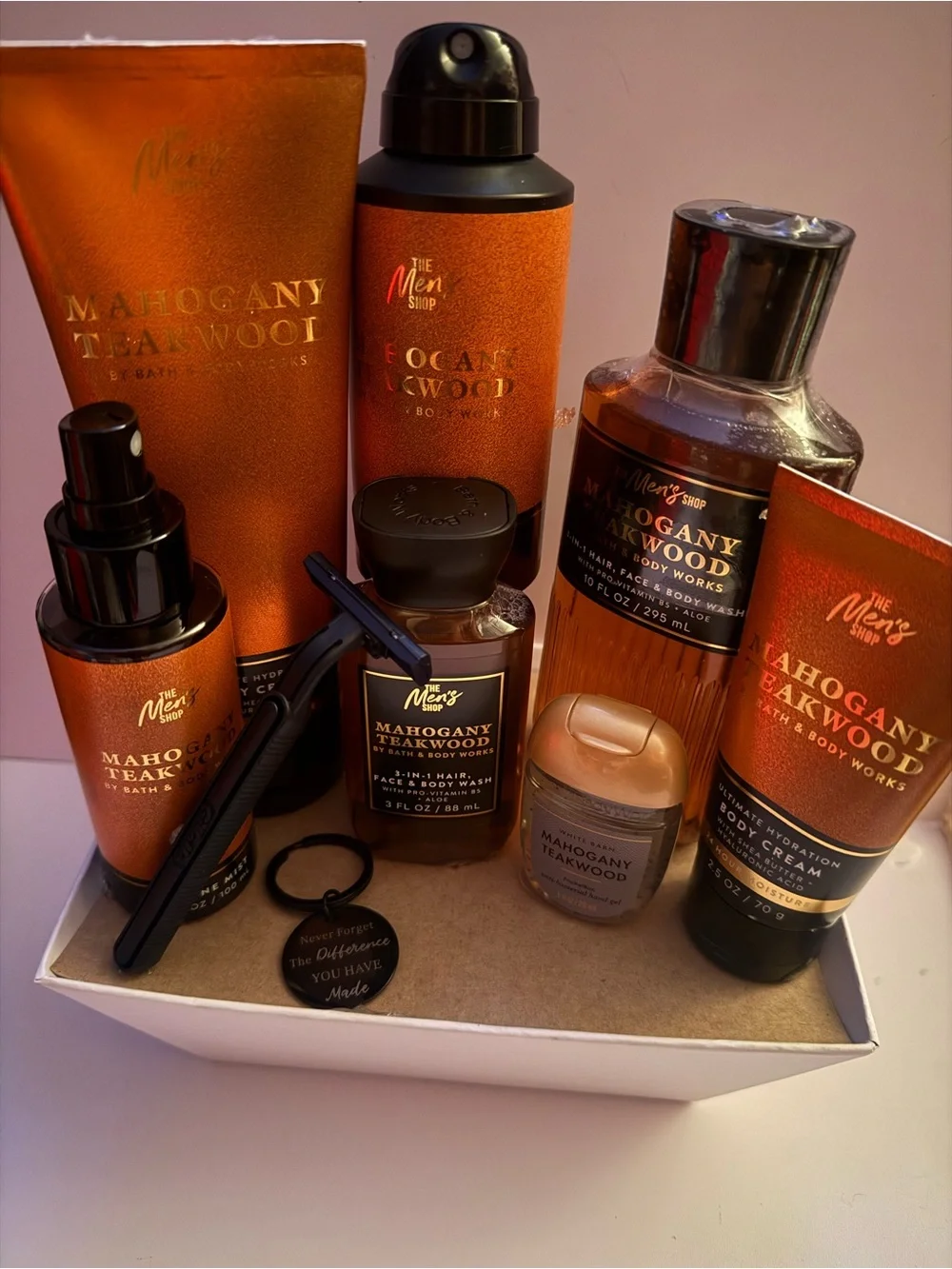 MAHOGANY TEAKWOOD Men's Luxury Grooming Set